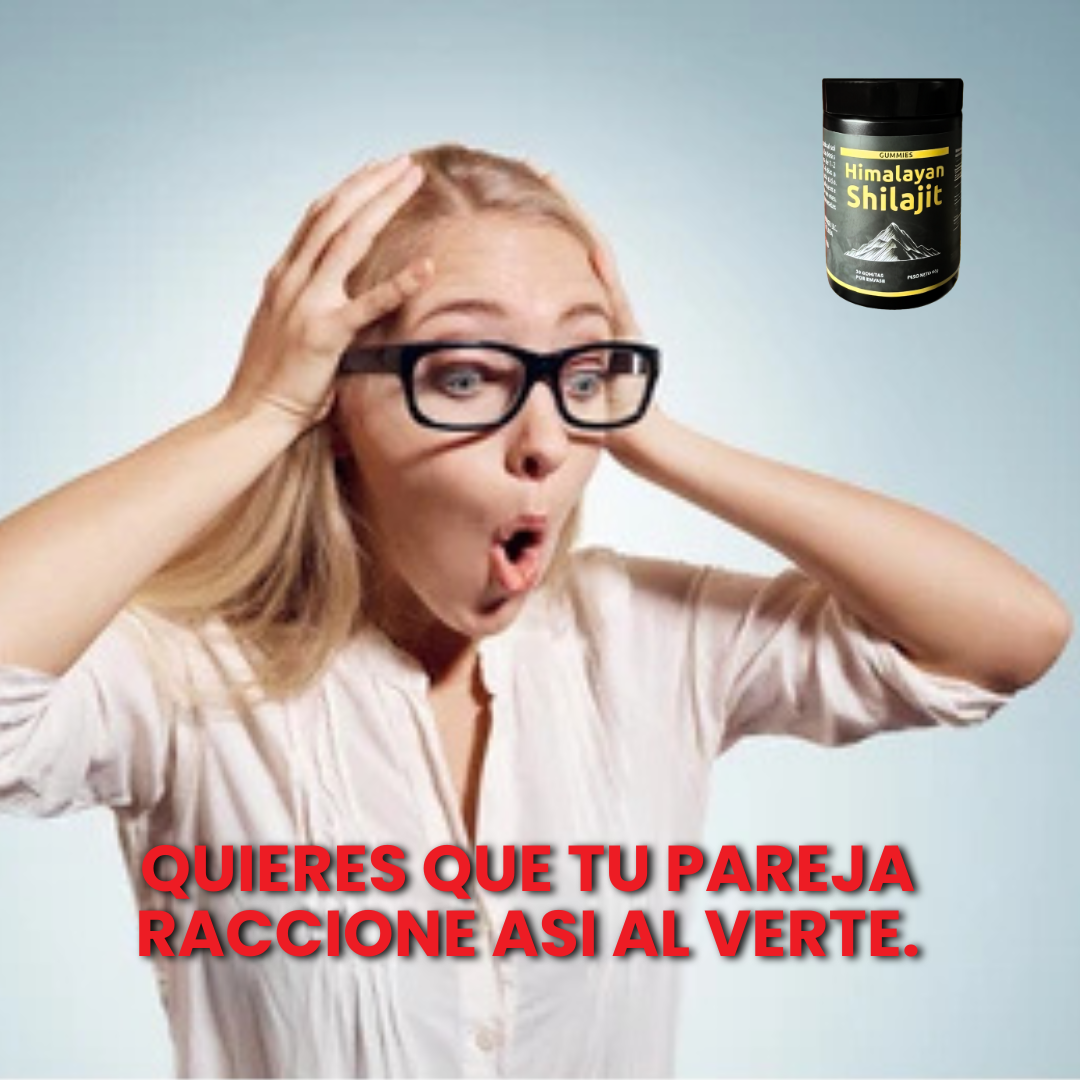 Shilajit Vital Gummies - Potencia Natural para tu Desempeño Sexual